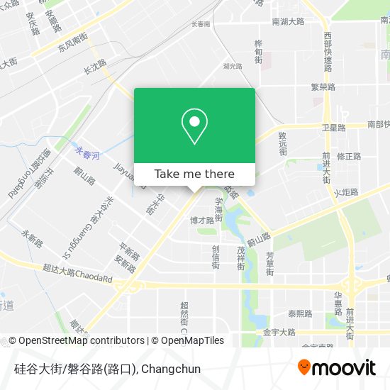 硅谷大街/磐谷路(路口) map