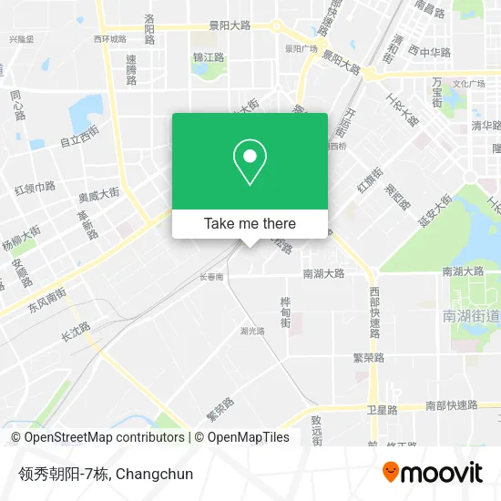领秀朝阳-7栋 map