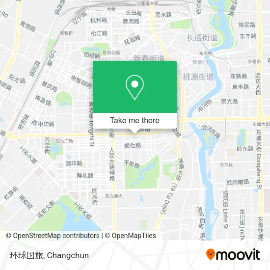 环球国旅 map