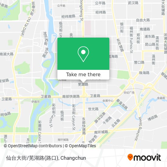 仙台大街/芜湖路(路口) map