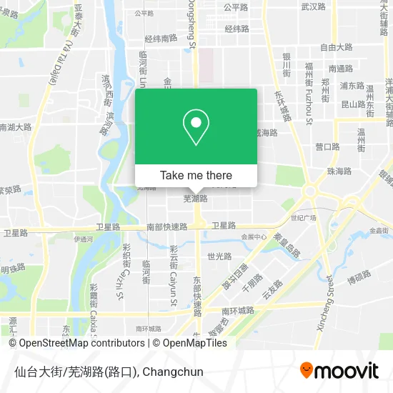 仙台大街/芜湖路(路口) map