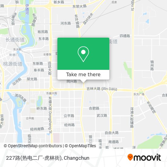 227路(热电二厂-虎林街) map