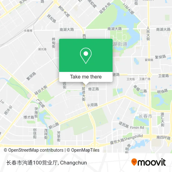 长春市沟通100营业厅 map