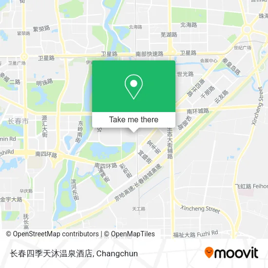 长春四季天沐温泉酒店 map