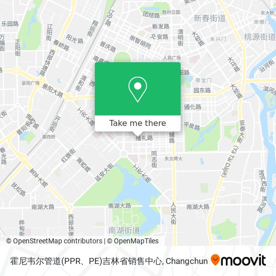 霍尼韦尔管道(PPR、PE)吉林省销售中心 map