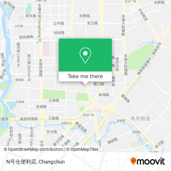 N号仓便利店 map