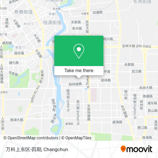 万科上东区-四期 map
