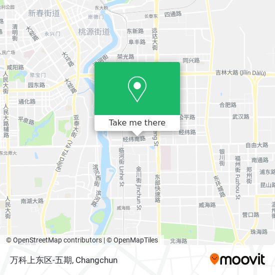 万科上东区-五期 map
