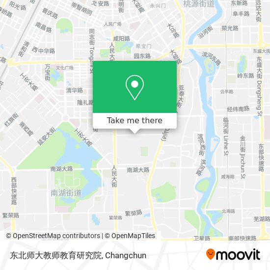 东北师大教师教育研究院 map