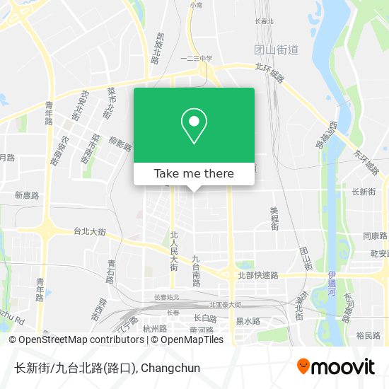长新街/九台北路(路口) map