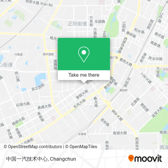 中国一汽技术中心 map