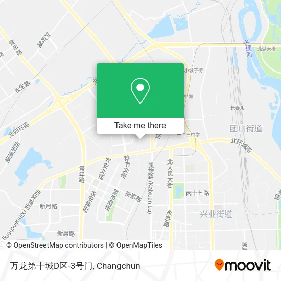 万龙第十城D区-3号门 map