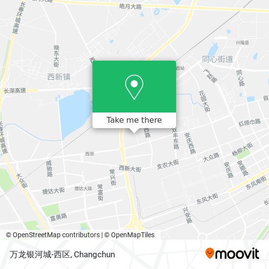 万龙银河城-西区 map