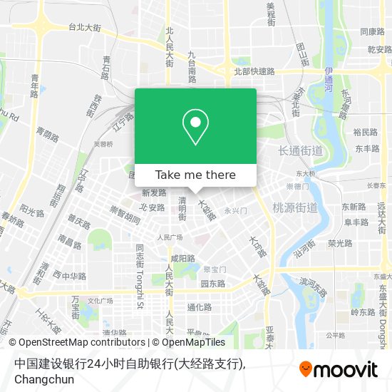 中国建设银行24小时自助银行(大经路支行) map