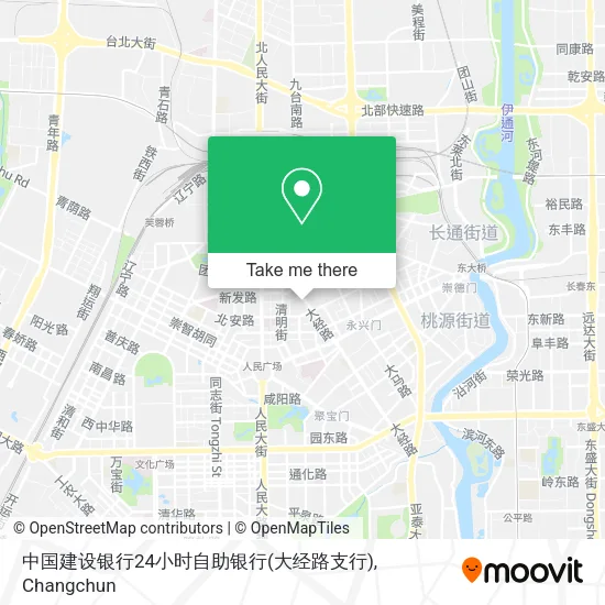 中国建设银行24小时自助银行(大经路支行) map