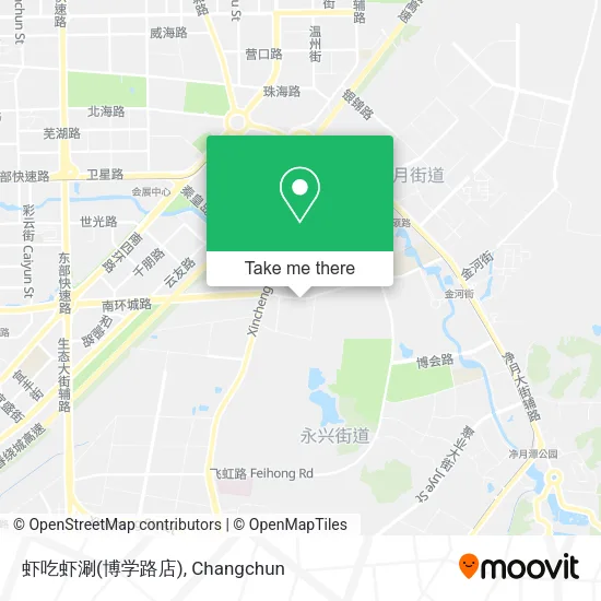 虾吃虾涮(博学路店) map