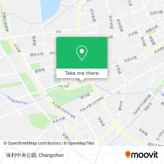 保利中央公园 map
