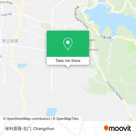 保利蔷薇-北门 map