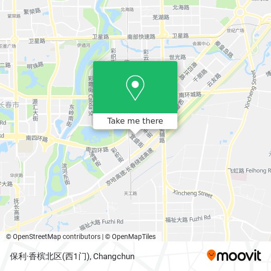 保利·香槟北区(西1门) map