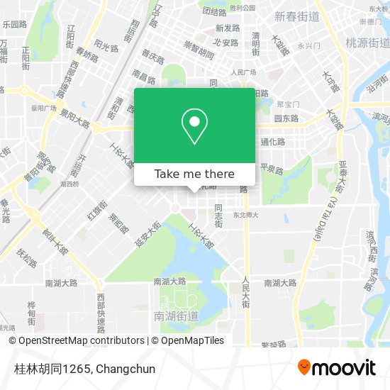桂林胡同1265 map
