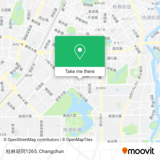 桂林胡同1265 map