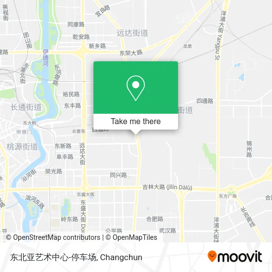 东北亚艺术中心-停车场 map