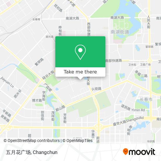 五月花广场 map