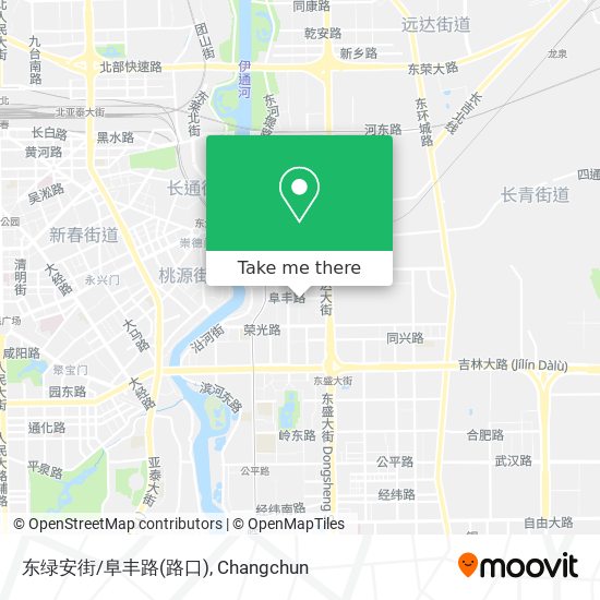 东绿安街/阜丰路(路口) map