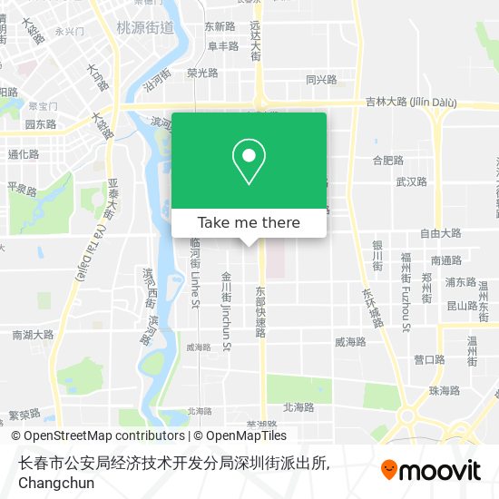 长春市公安局经济技术开发分局深圳街派出所 map