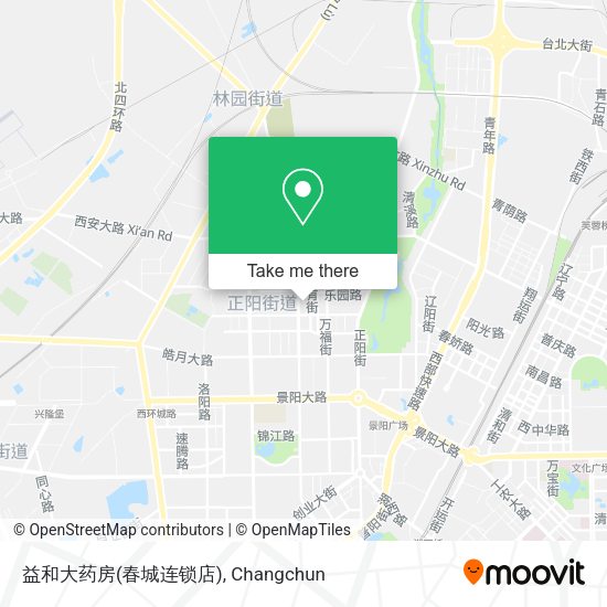 益和大药房(春城连锁店) map
