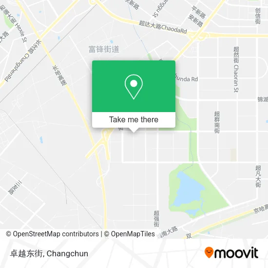 卓越东街 map