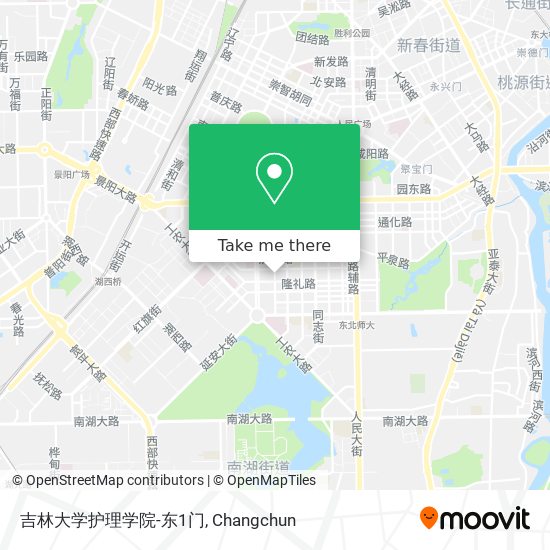 吉林大学护理学院-东1门 map