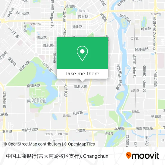 中国工商银行(吉大南岭校区支行) map