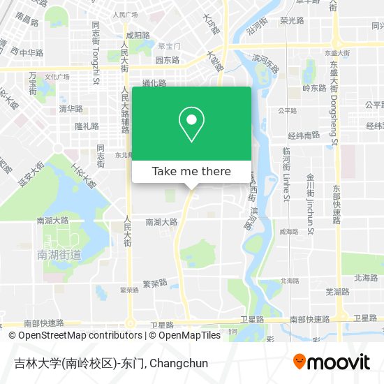 吉林大学(南岭校区)-东门 map