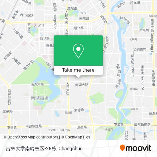 吉林大学南岭校区-28栋 map