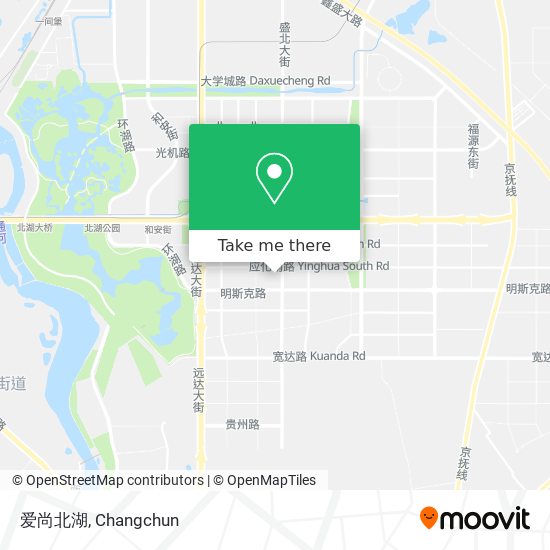 爱尚北湖 map