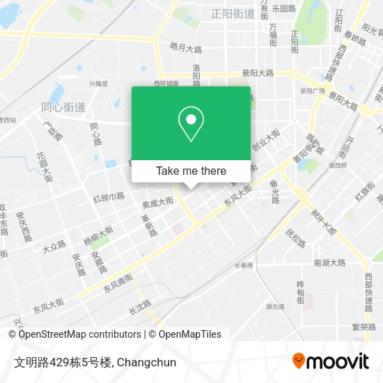 文明路429栋5号楼 map