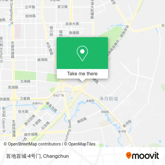 首地首城-4号门 map