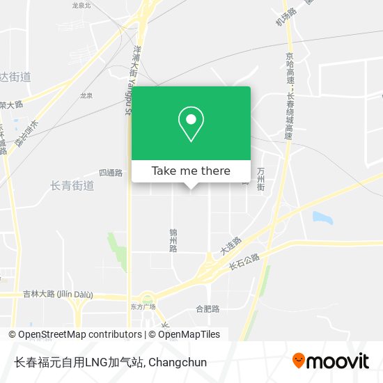长春福元自用LNG加气站 map