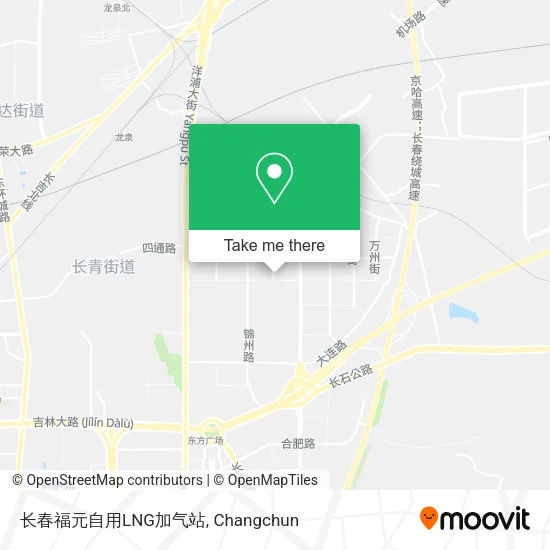 长春福元自用LNG加气站 map