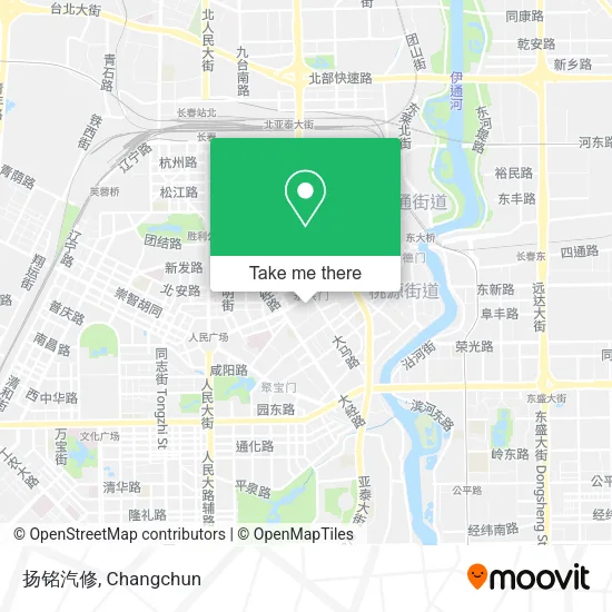 扬铭汽修 map