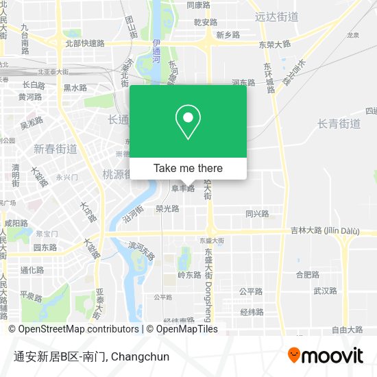 通安新居B区-南门 map