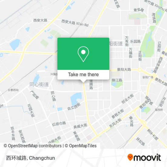 西环城路 map