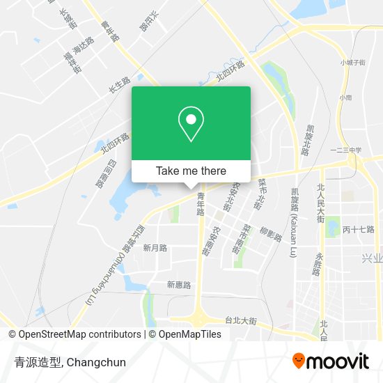 青源造型 map