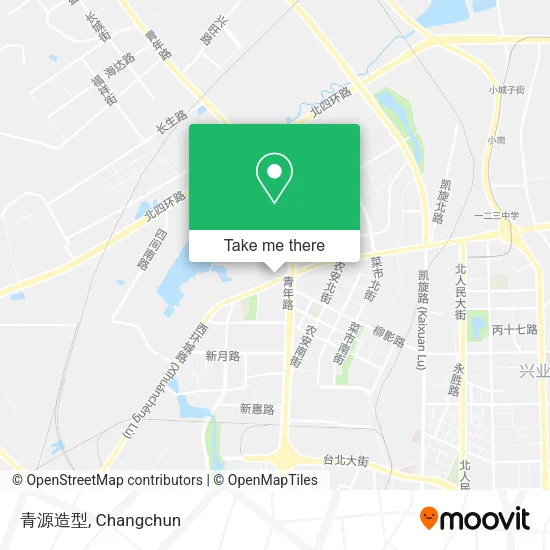 青源造型 map