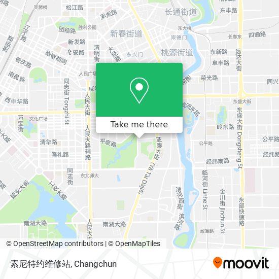 索尼特约维修站 map
