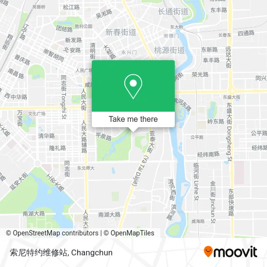 索尼特约维修站 map