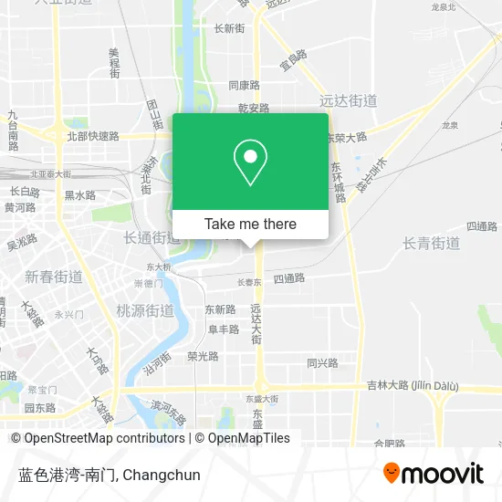 蓝色港湾-南门 map