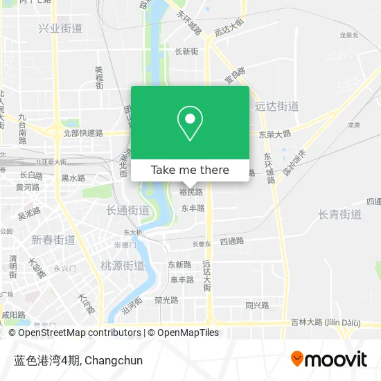 蓝色港湾4期 map