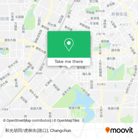 和光胡同/虎林街(路口) map